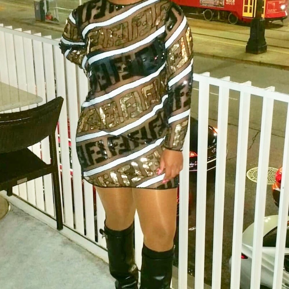FF SEQUIN DRESS